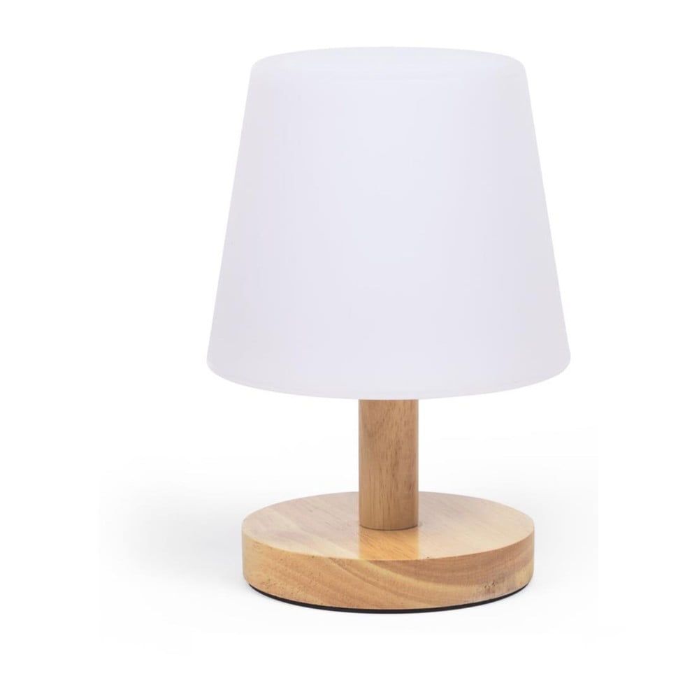 LED stmívatelná stolní lampa v přírodní barvě (výška 22 cm) Ambar – Kave Home - Bonami.cz