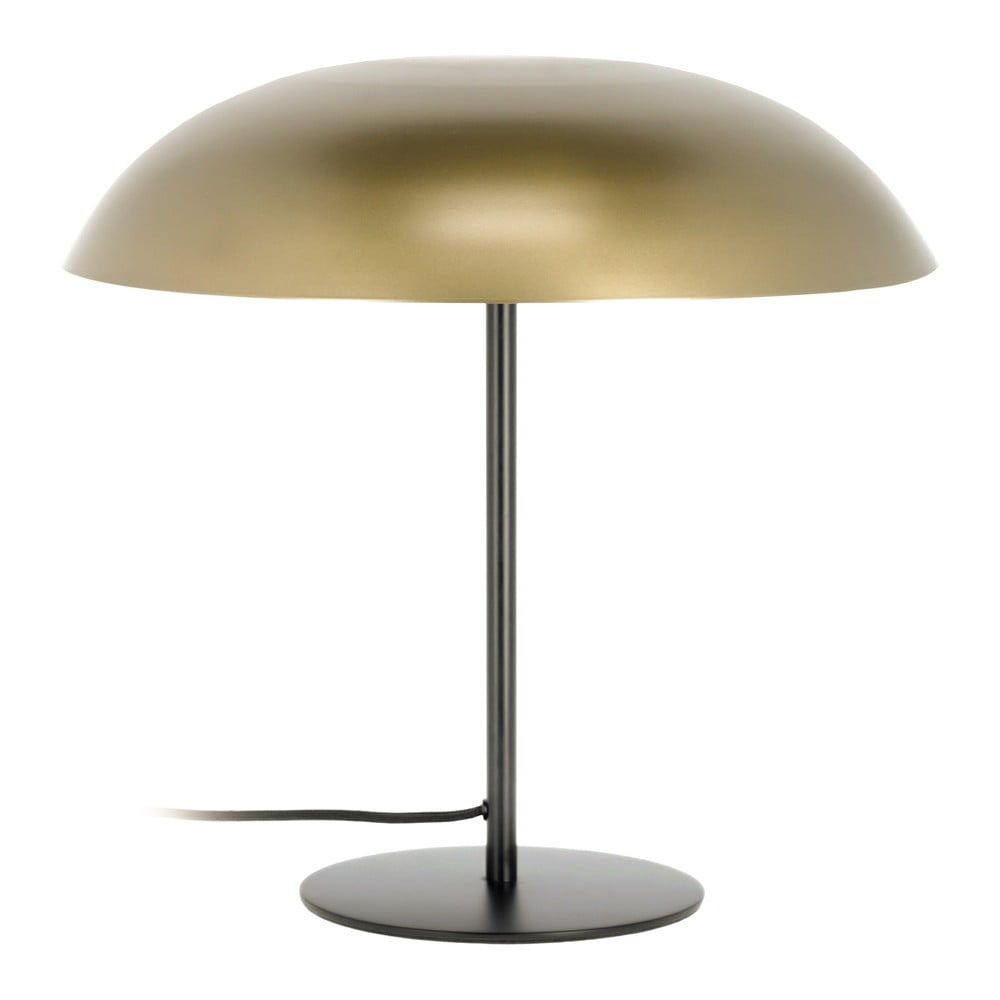 Stolní lampa ve zlaté barvě s kovovým stínidlem (výška 34 cm) Carlisa – Kave Home - Bonami.cz