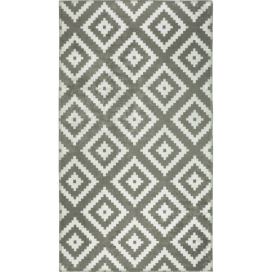 Světle hnědo-krémový pratelný koberec běhoun 200x80 cm - Vitaus