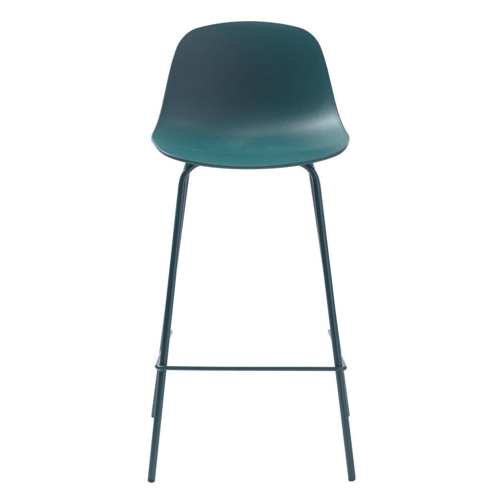 Plastová barová židle v petrolejové barvě 92,5 cm Whitby – Unique Furniture - Bonami.cz