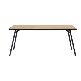 Jídelní stůl s deskou v dubovém dekoru 90x180 cm Calvi – Unique Furniture