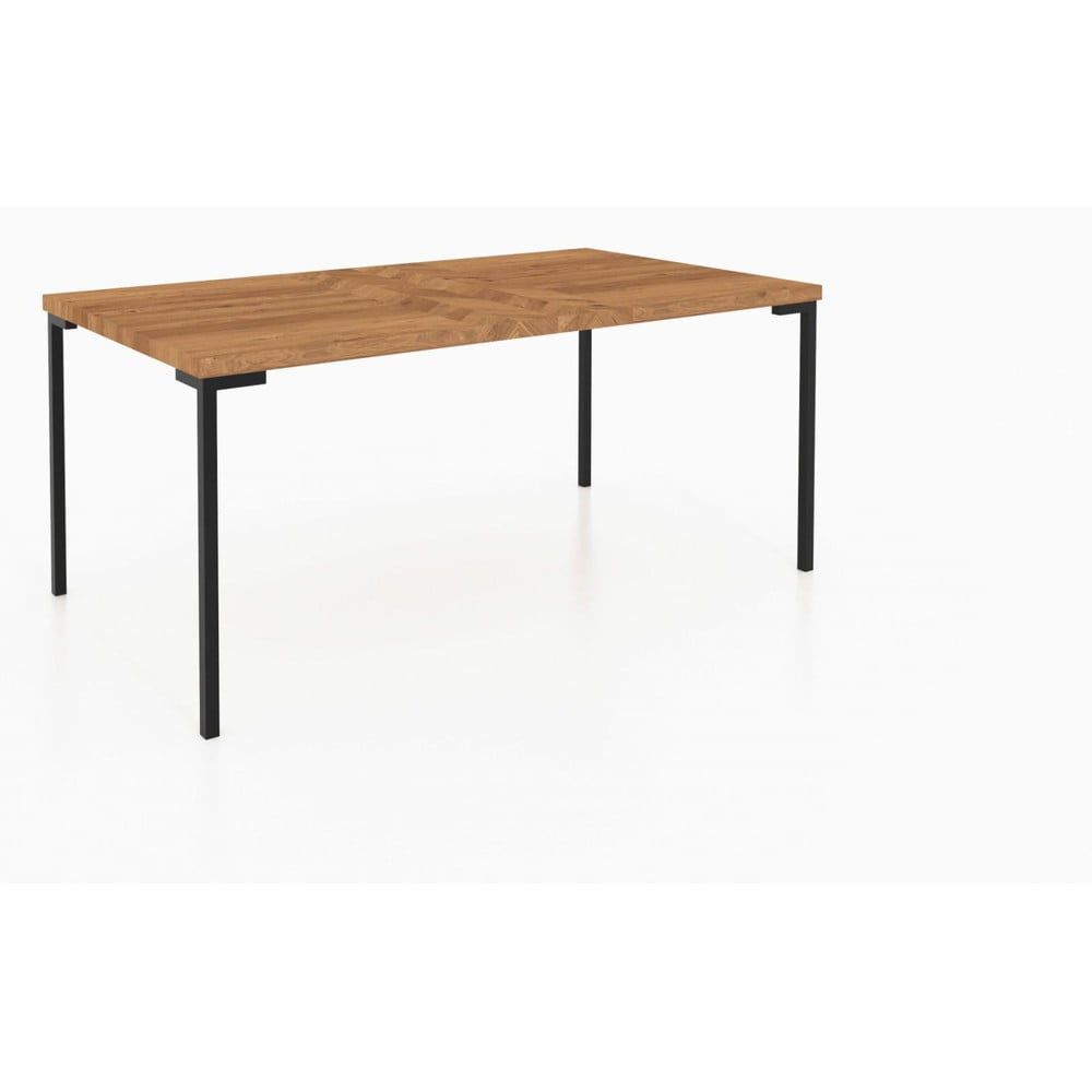 Konferenční stolek z dubového dřeva v přírodní barvě 60x80 cm Abies – The Beds - Bonami.cz