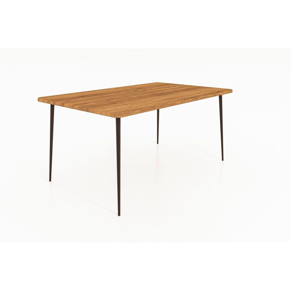 Jídelní stůl z dubového dřeva 160x90 cm Kula – The Beds - Bonami.cz