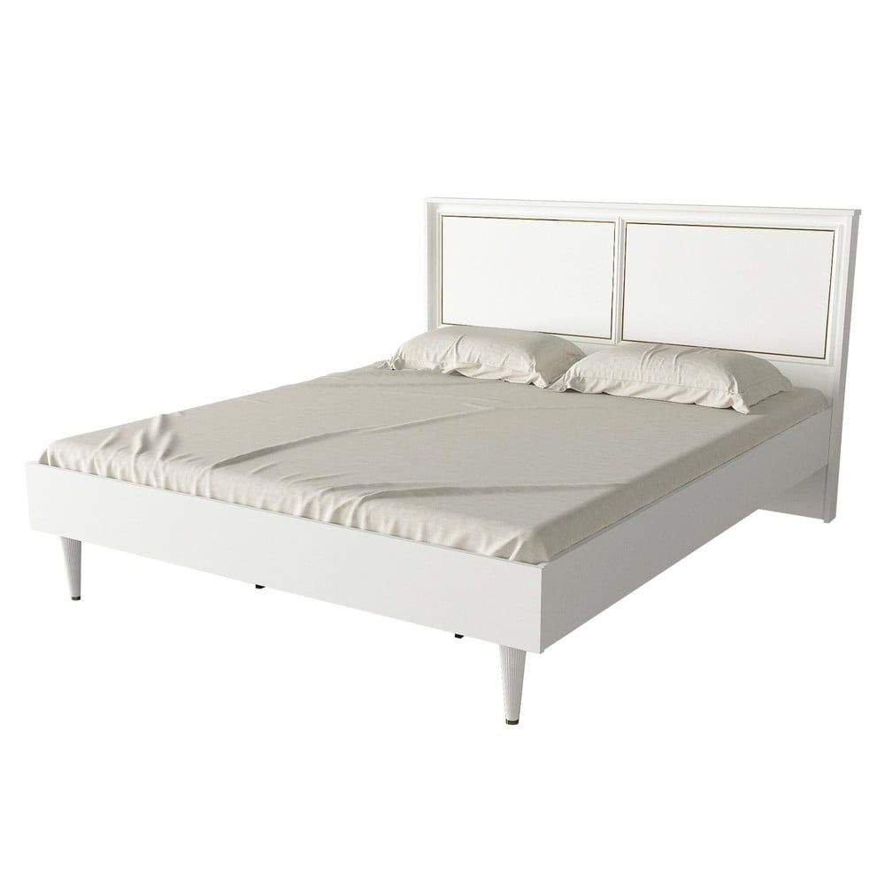 Bílá dvoulůžková postel 160x200 cm Ravenna – Kalune Design - Bonami.cz