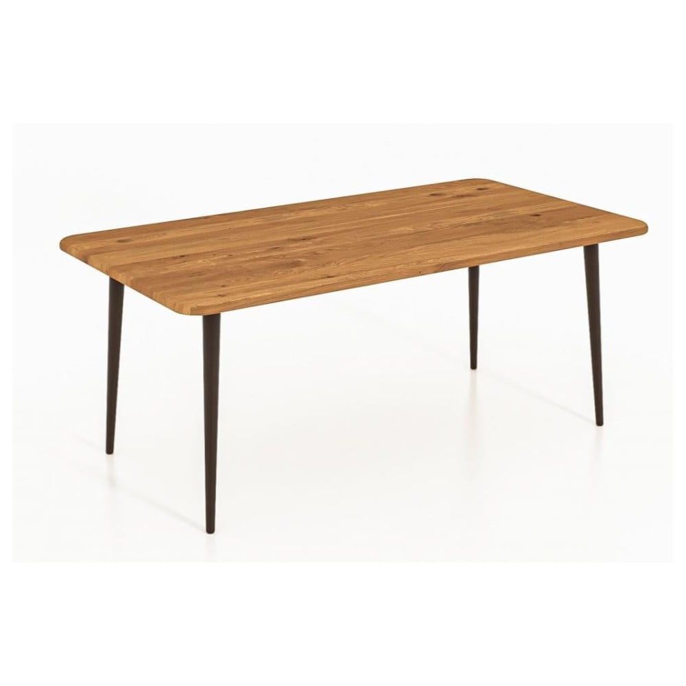 Konferenční stolek z dubového dřeva v přírodní barvě 60x110 cm Kula – The Beds - Bonami.cz