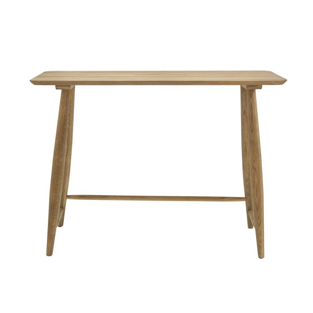 Jídelní stůl z dubového dřeva 44.5x100 cm Bodo – Villa Collection - Bonami.cz