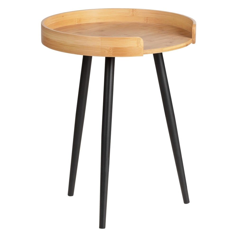 Bambusový kulatý odkládací stolek ø 40 cm Loft – Wenko - Bonami.cz
