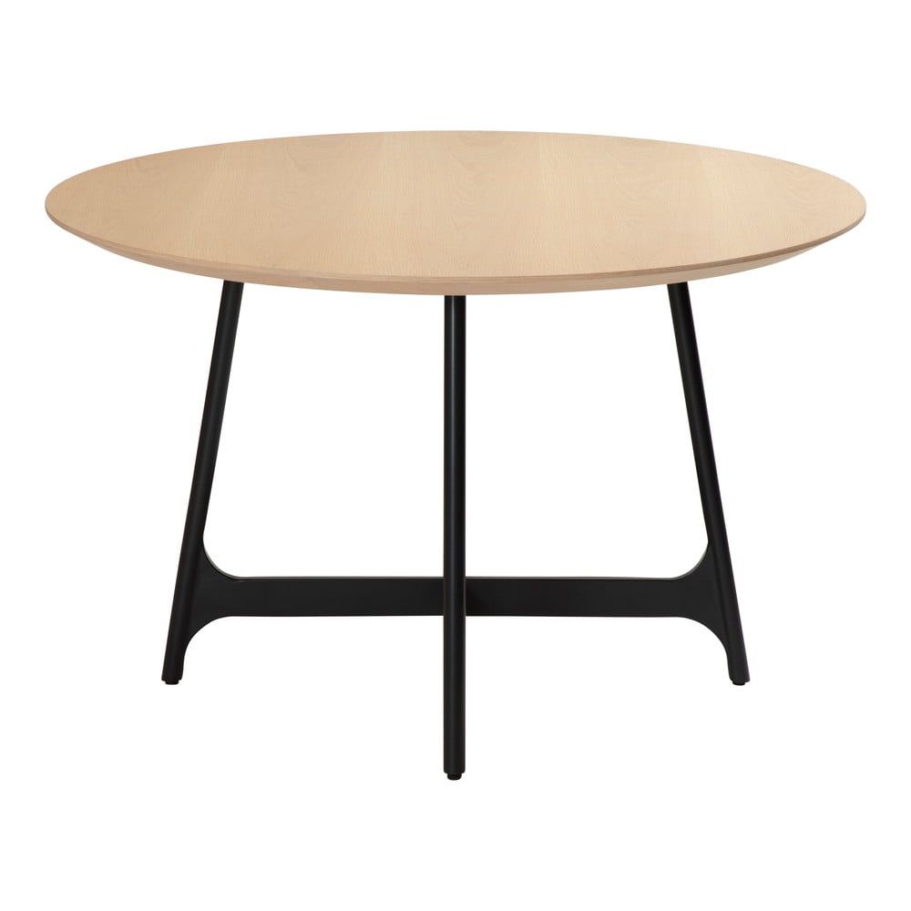 Kulatý jídelní stůl s deskou v dubovém dekoru ø 120 cm Ooid – DAN-FORM Denmark - Bonami.cz