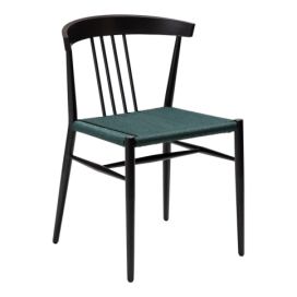 Černo-tyrkysová jídelní židle Sava – DAN-FORM Denmark