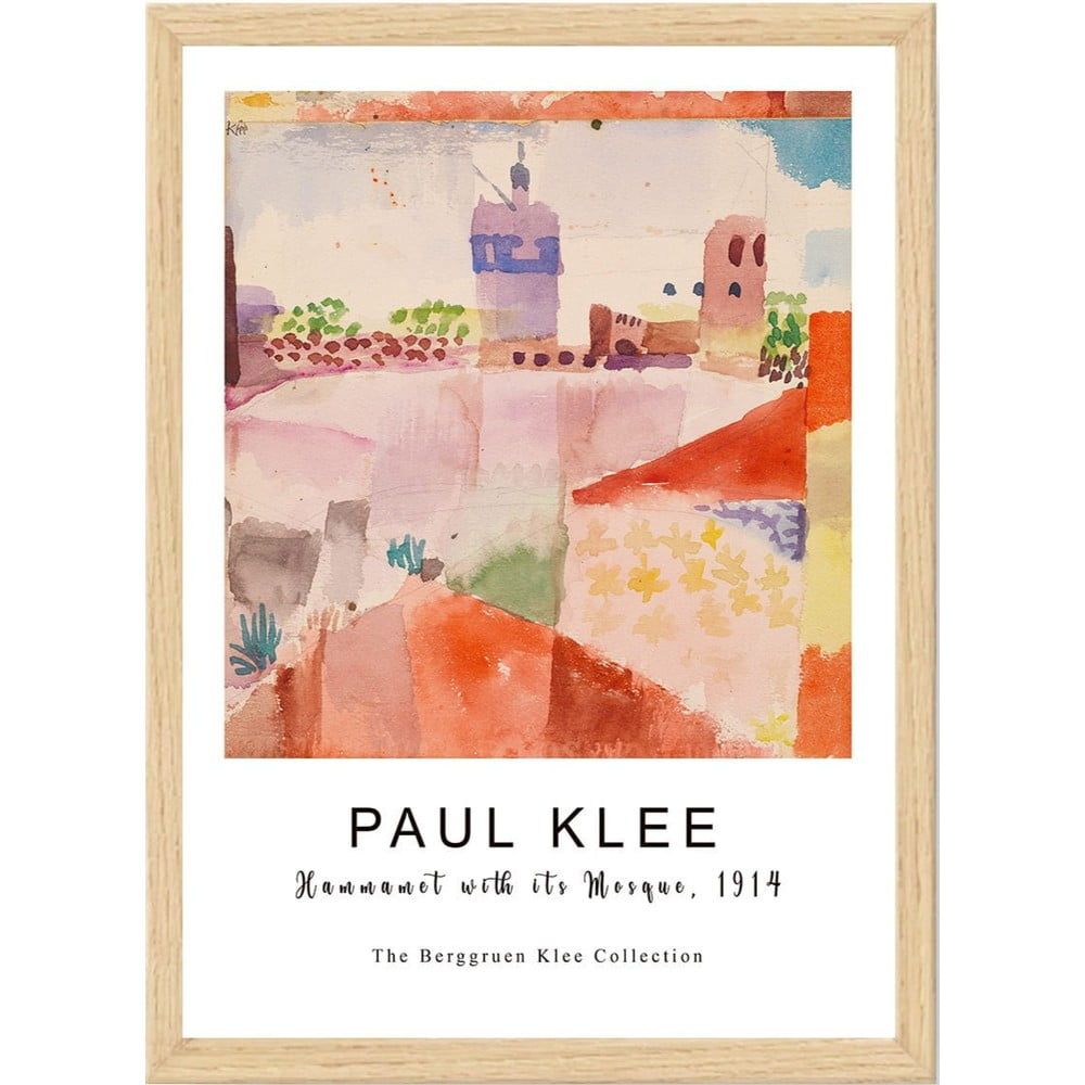 Plakát v rámu 35x45 cm Paul Klee – Wallity - Bonami.cz