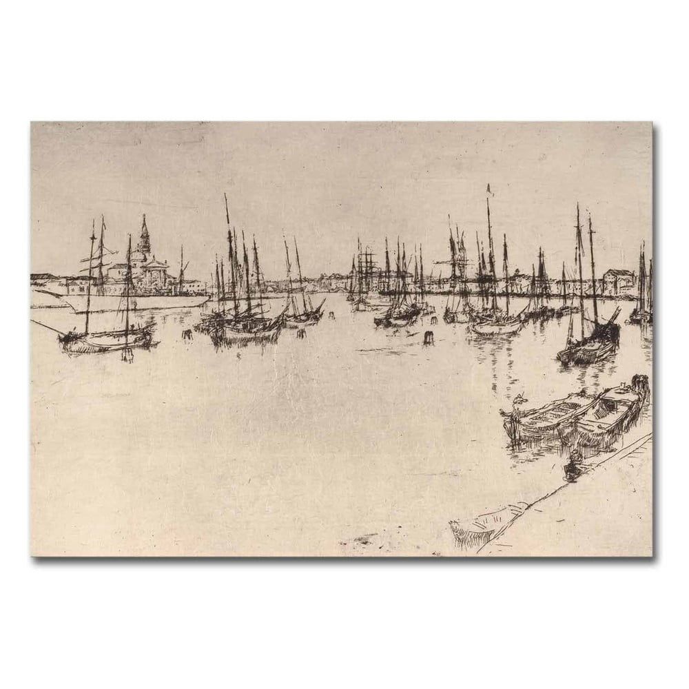 Obraz - reprodukce 100x70 cm James Abbott McNeill Whistler – Wallity - Bonami.cz
