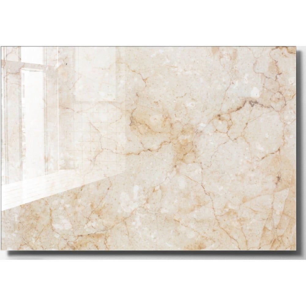 Skleněný obraz 70x50 cm Marble – Wallity - Bonami.cz
