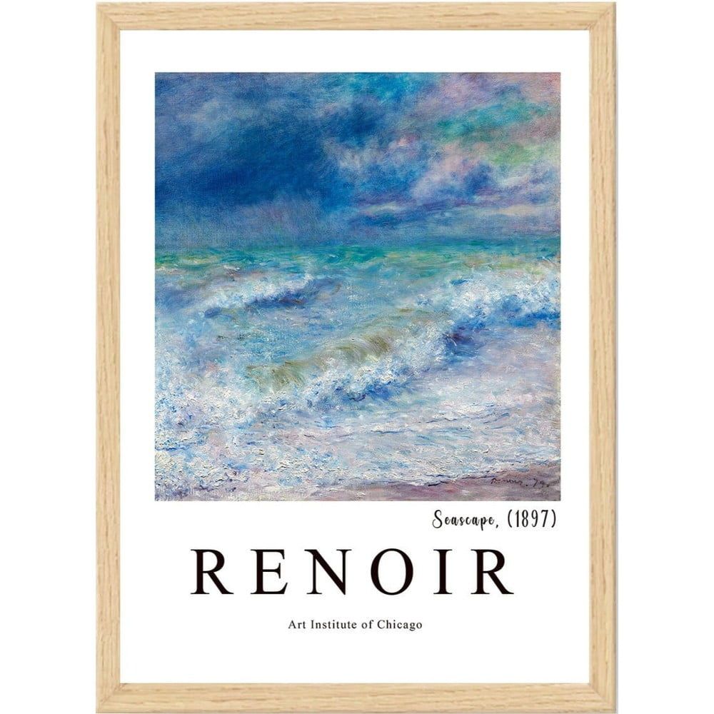 Plakát v rámu 35x45 cm Renoir – Wallity - Bonami.cz