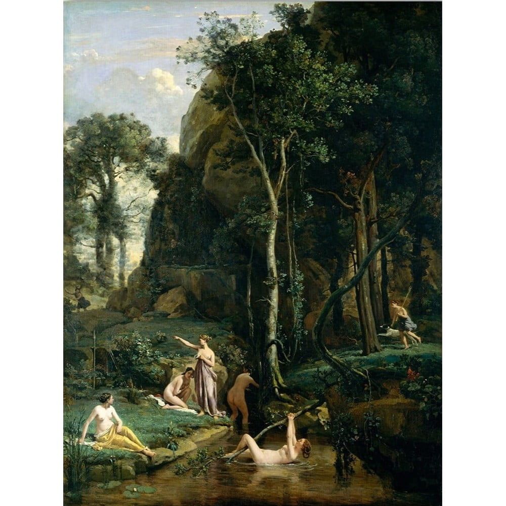Obraz - reprodukce 70x100 cm Camille Corot – Wallity - Bonami.cz