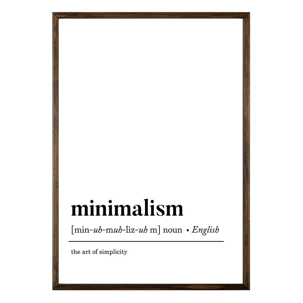 Plakát 50x70 cm Minimalism – Wallity - Bonami.cz