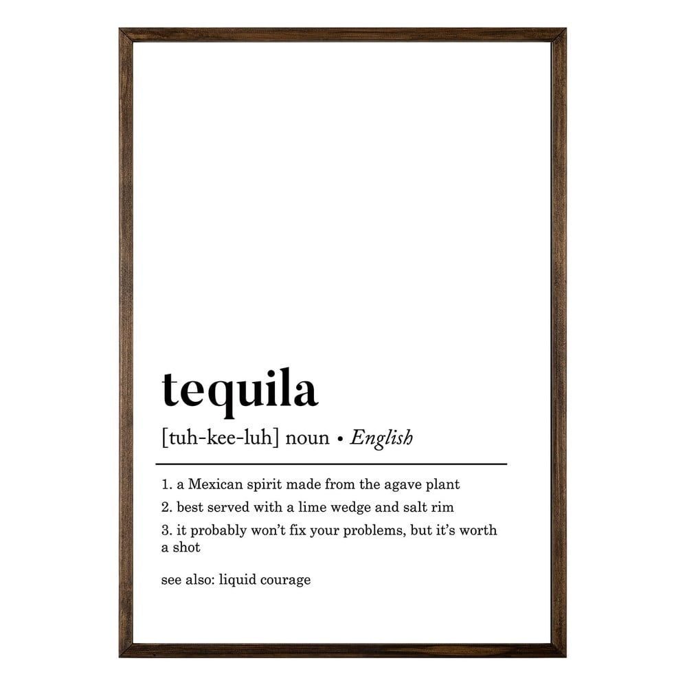 Plakát 50x70 cm Tequila – Wallity - Bonami.cz