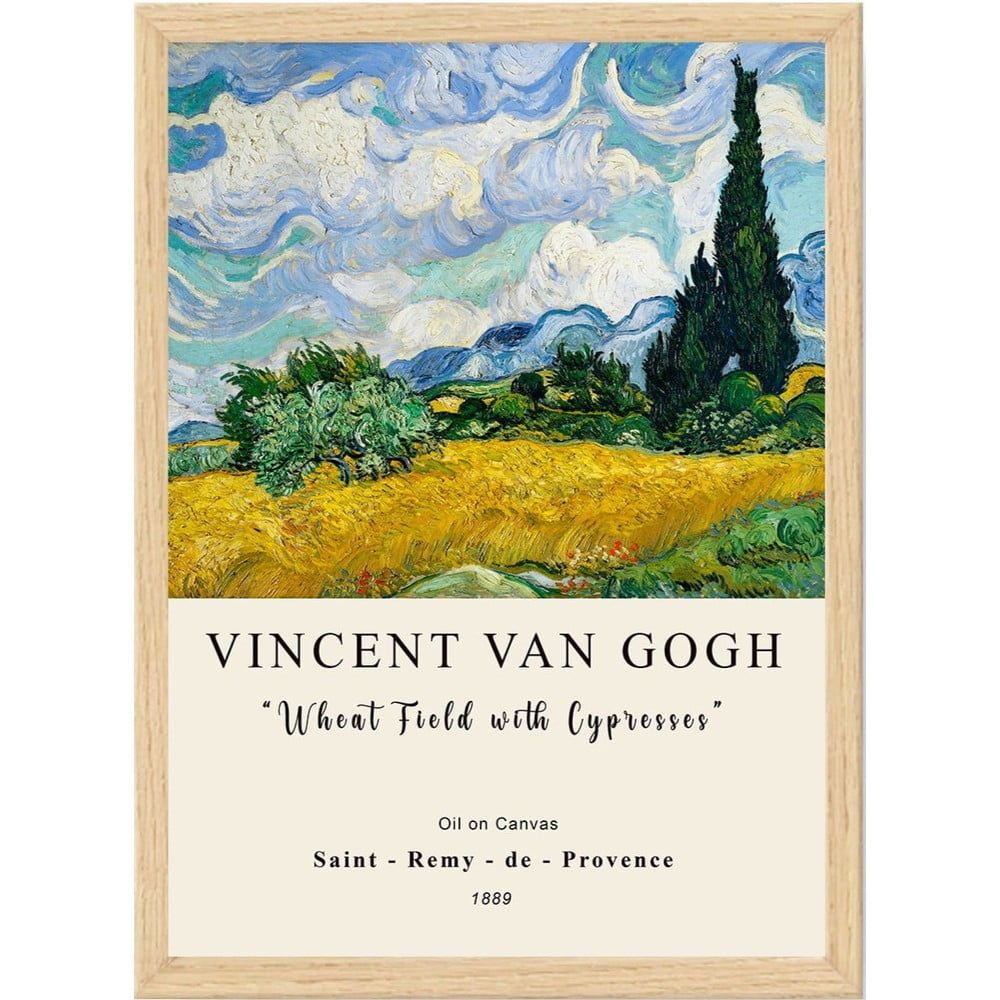 Plakát v rámu 35x45 cm Vincent Van Gogh – Wallity - Bonami.cz