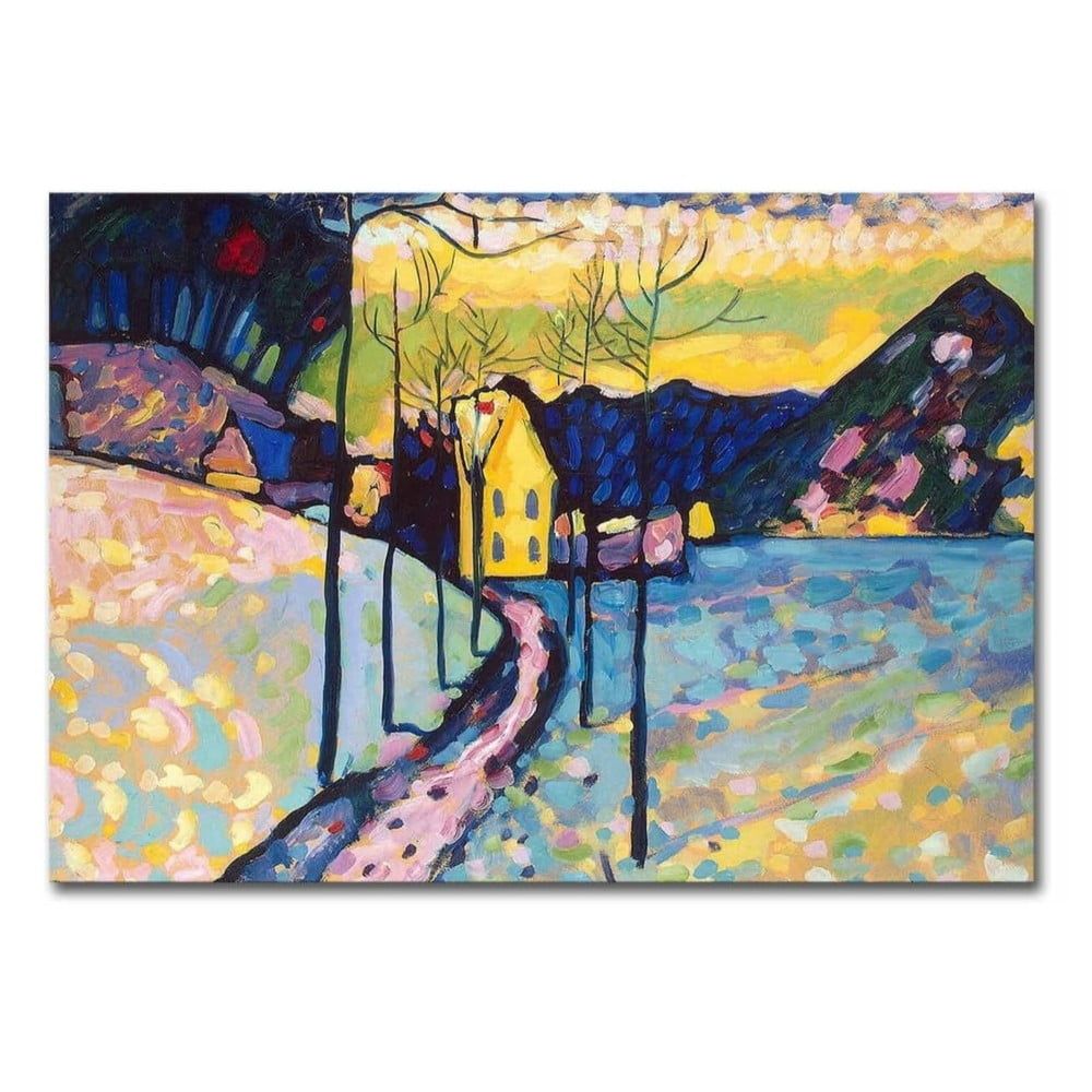 Obraz - reprodukce 100x70 cm Wassily Kandinsky – Wallity - Bonami.cz