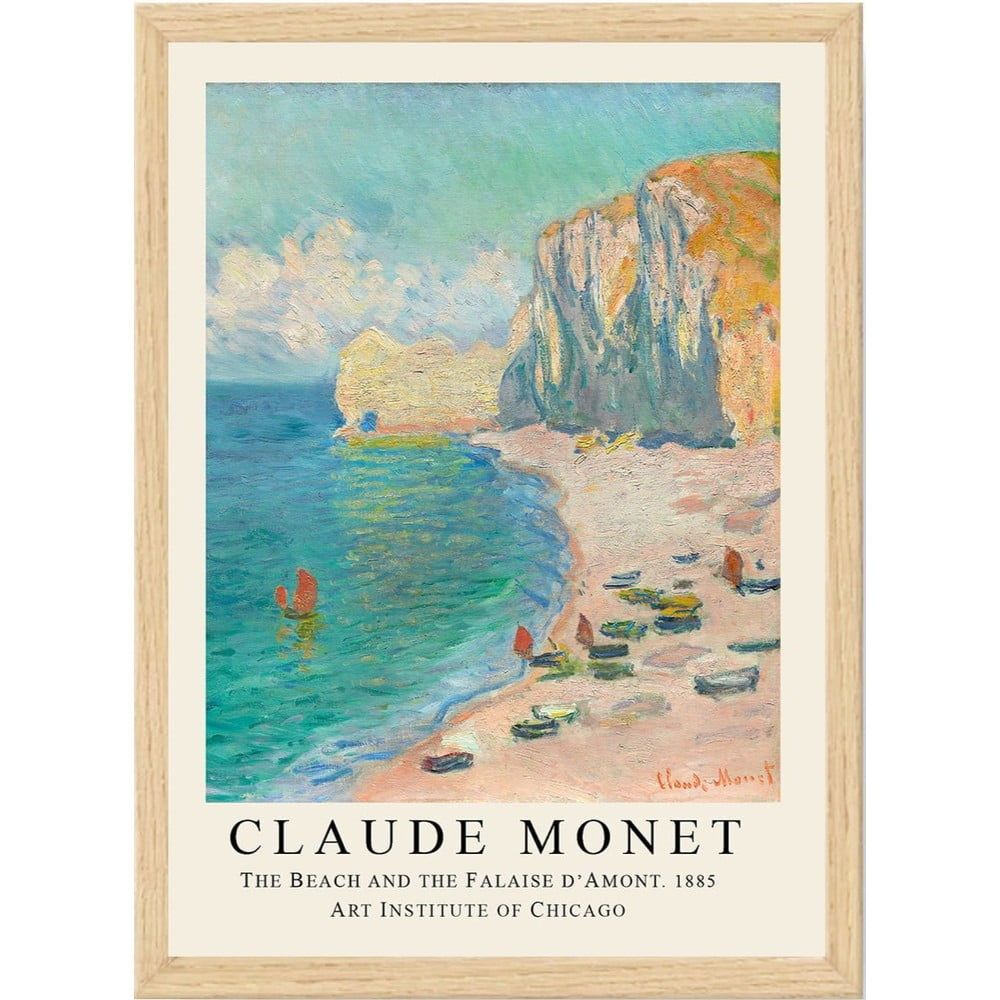 Plakát v rámu 35x45 cm Claude Monet – Wallity - Bonami.cz