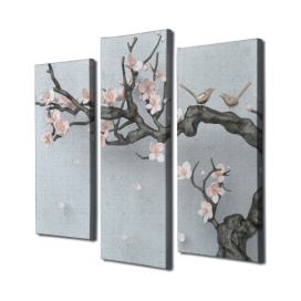 Obrazy v sadě 3 ks Sakura – Wallity
