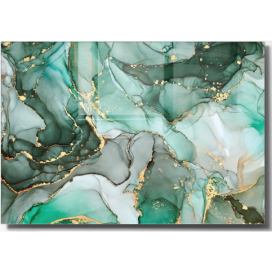 Skleněný obraz 70x50 cm Turquoise – Wallity