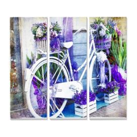 Obrazy v sadě 3 ks 20x50 cm Lavender – Wallity
