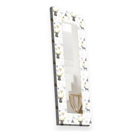 Nástěnné zrcadlo s dřevěným rámem 40x120 cm – Wallity Bonami.cz
