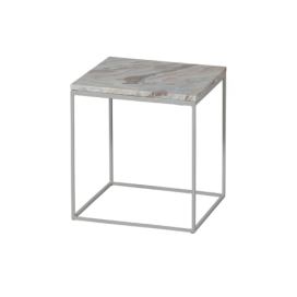 BePureHome Konferenční stolek MELLOW šedý 40x40cm