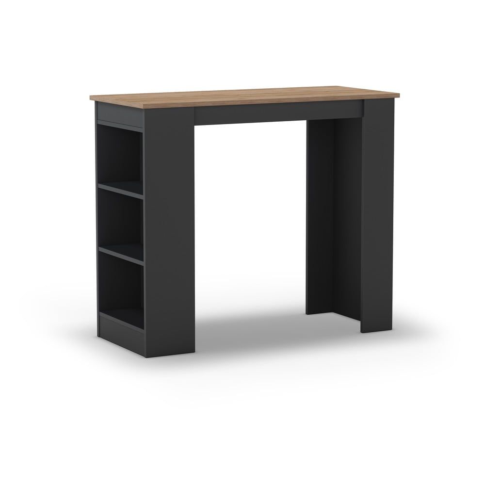 Barový stůl s deskou v dubovém dekoru 47x120 cm Peru – Marckeric - Bonami.cz