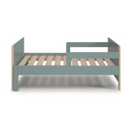 Rostoucí dětská postel v zeleno-přírodní barvě 90x140/190 cm Willi – Marckeric