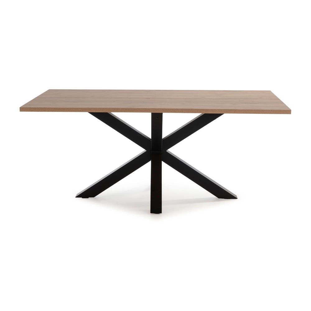 Jídelní stůl s deskou v dubovém dekoru 100x180 cm Comba – Marckeric - Bonami.cz