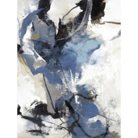 Obraz s ručně malovanými prvky 90x120 cm Blue Vibes – Malerifabrikken