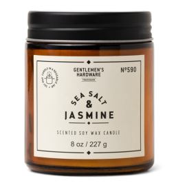 Vonná sojová svíčka doba hoření 48 h Sea Salt & Jasmine – Gentlemen\'s Hardware