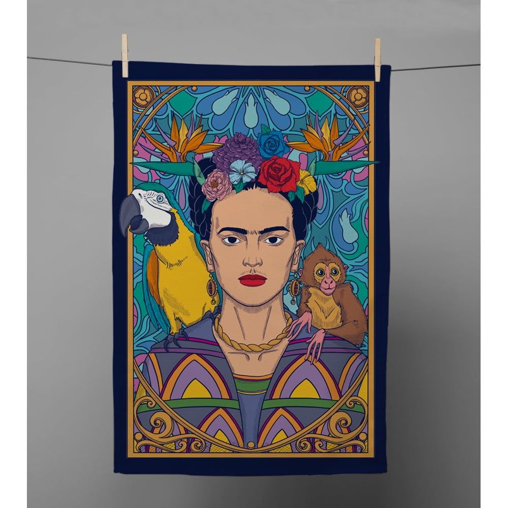 Utěrka 50x70 cm Frida ArtDeco – Frida Kahlo - Bonami.cz