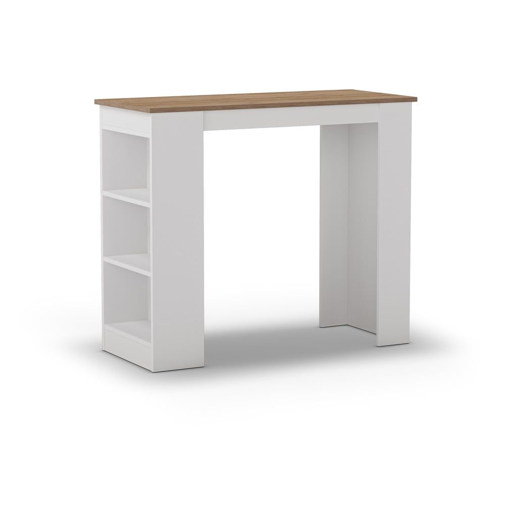 Barový stůl s deskou v dubovém dekoru 52x120 cm Peru – Marckeric - Bonami.cz
