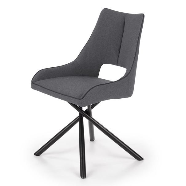 Jídelní židle SCK-409 šedá/černá - SCONTO Nábytek s.r.o.