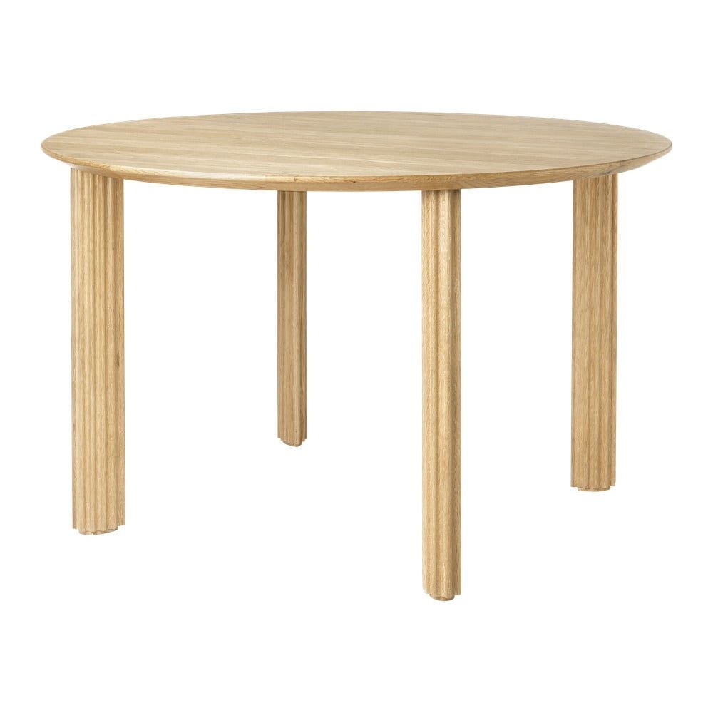 Kulatý jídelní stůl z dubového dřeva ø 120 cm Comfort Circle – UMAGE - Bonami.cz