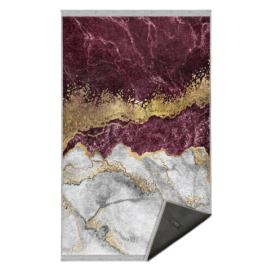 Bílo-vínový pratelný koberec 80x140 cm – Mila Home