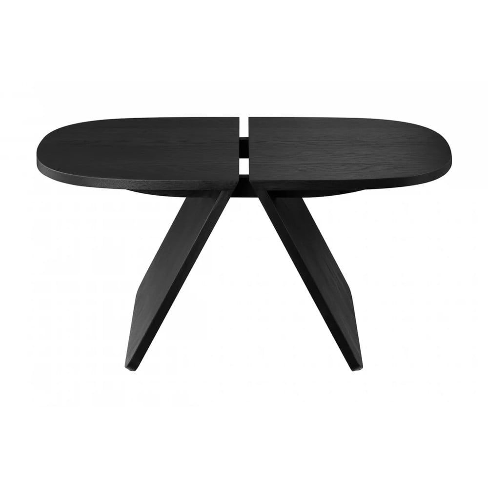 Černý konferenční stolek z dubového dřeva 43x80 cm Avio – Blomus - Bonami.cz