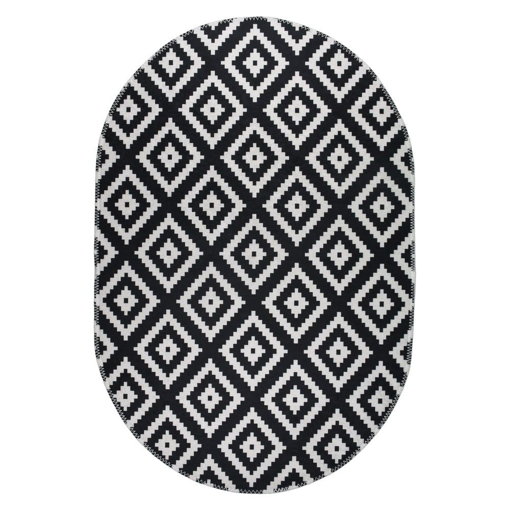 Černo-bílý pratelný koberec 160x230 cm – Vitaus - Bonami.cz