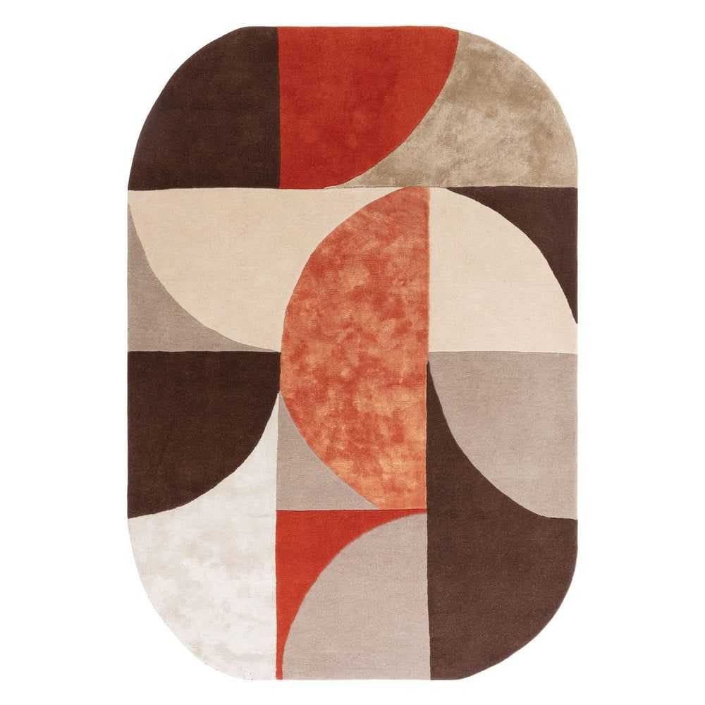 Vlněný koberec v cihlové barvě 160x230 cm Spice – Asiatic Carpets - Bonami.cz