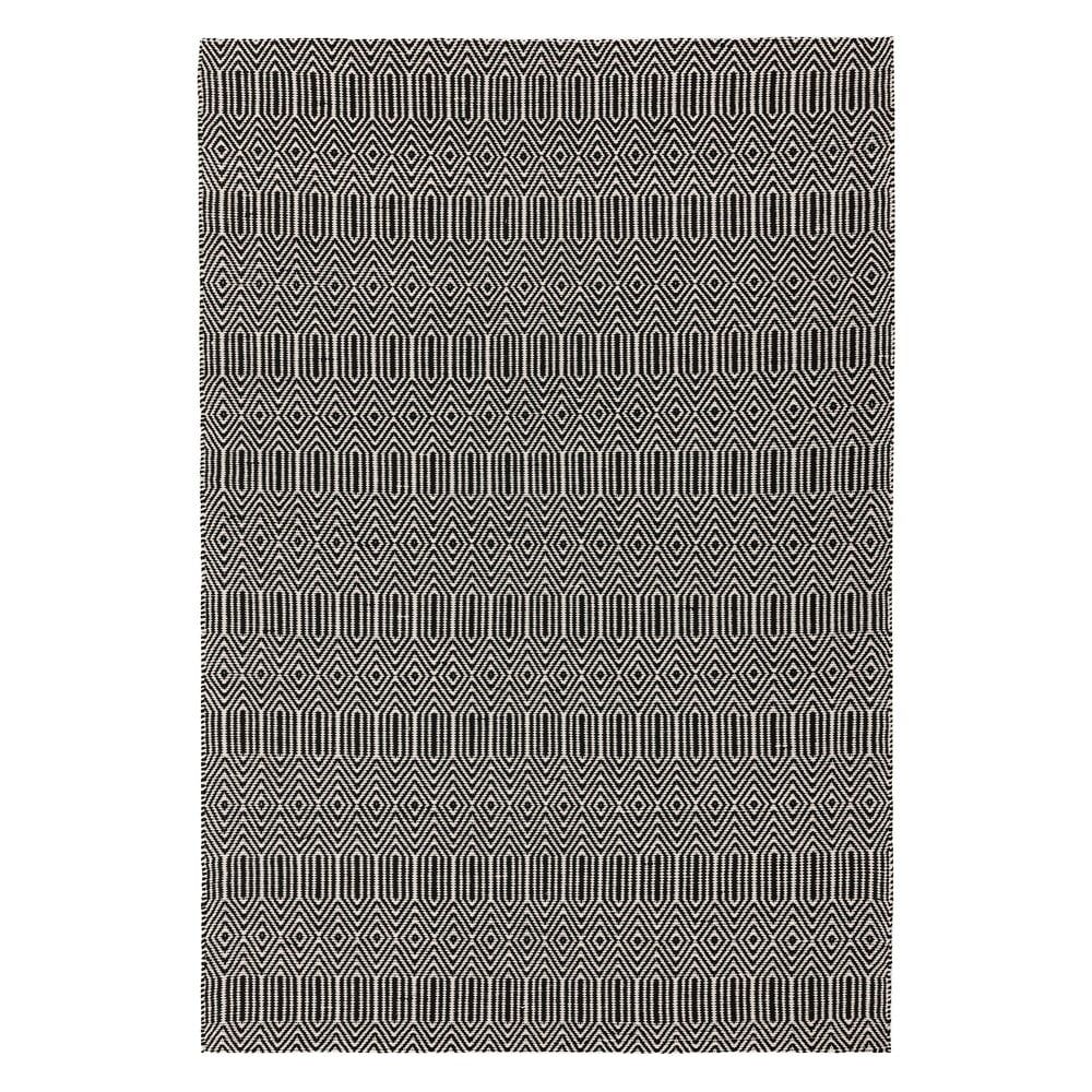 Černý vlněný koberec 120x170 cm Sloan – Asiatic Carpets - Bonami.cz