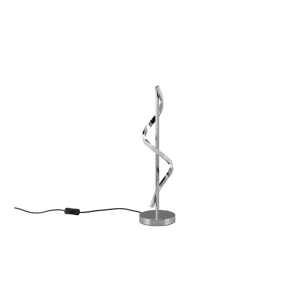 LED stolní lampa v leskle stříbrné barvě (výška 56 cm) Isabel – Trio - Bonami.cz