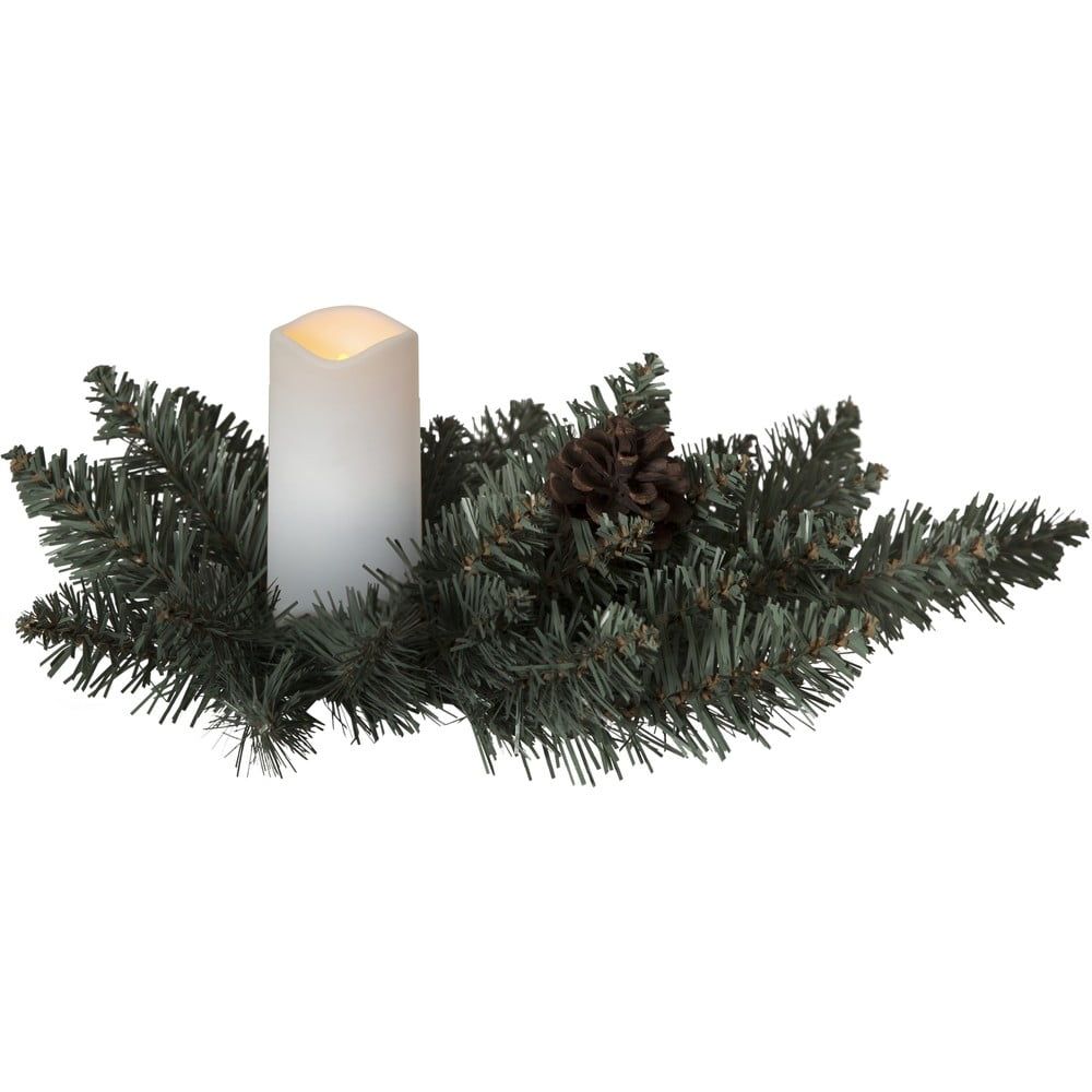 Bílo-zelená světelná dekorace s vánočním motivem Serene – Star Trading - Bonami.cz