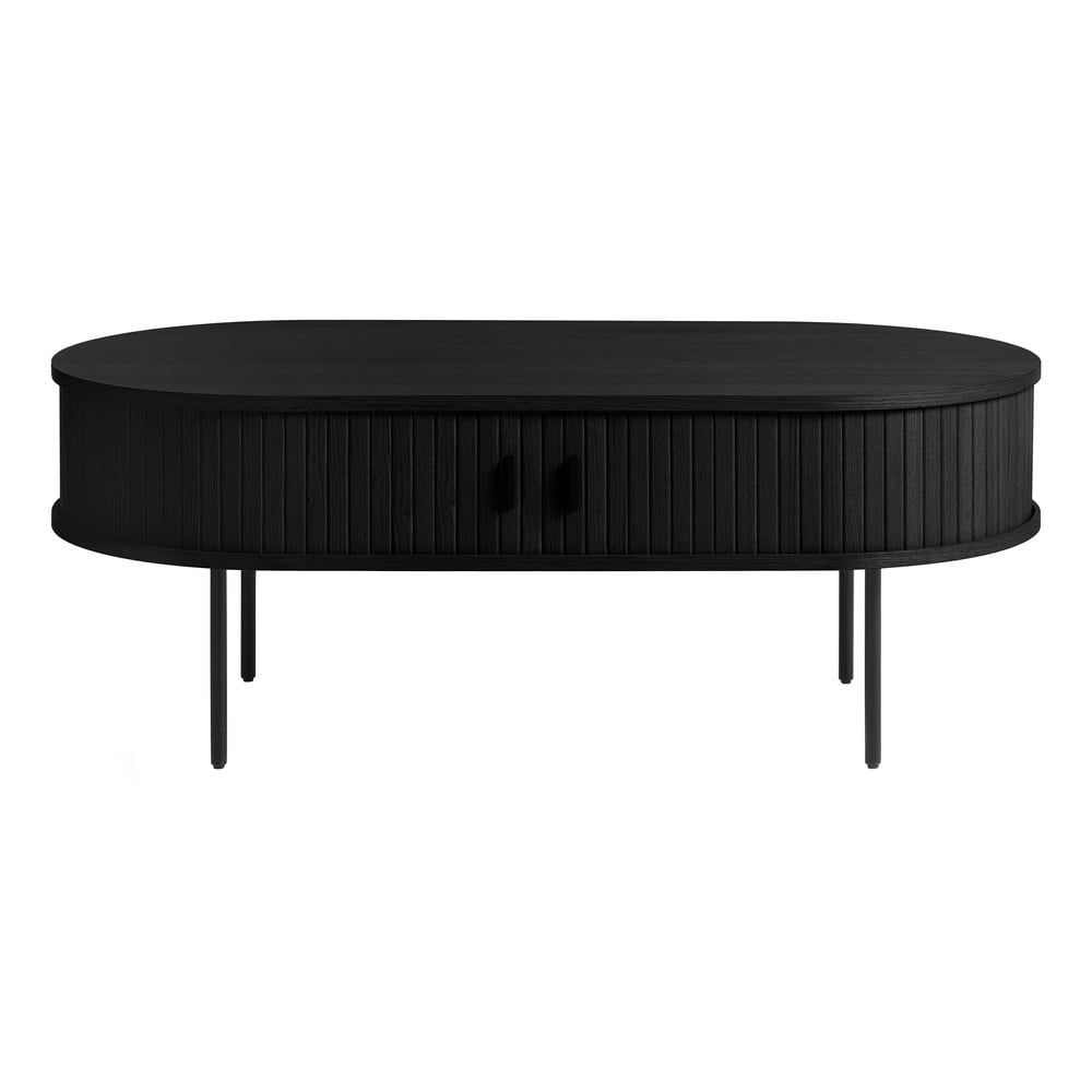Černý konferenční stolek 60x120 cm Nola – Unique Furniture - Bonami.cz