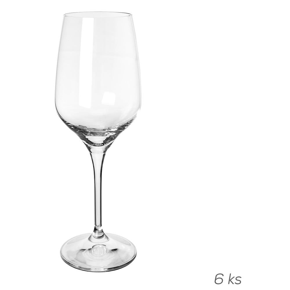 Sklenice na víno v sadě 6 ks 350 ml Rebecca – Orion - Bonami.cz