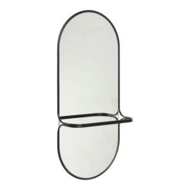 Nástěnné zrcadlo s poličkou  21x102 cm Carry – Hübsch