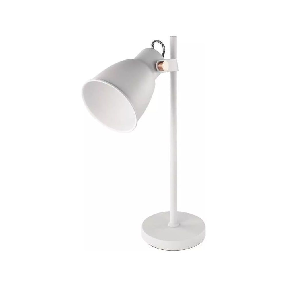 Bílá stolní lampa (výška 46 cm) Julian – EMOS - Bonami.cz