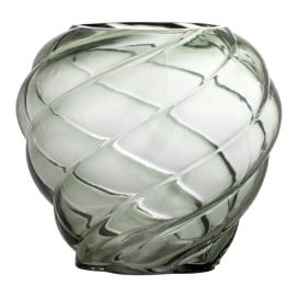 Světle zelená skleněná váza Leyan – Bloomingville