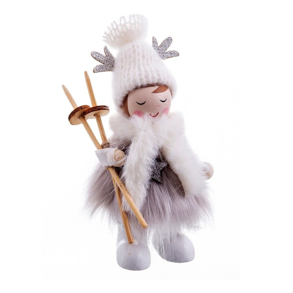 Vánoční figurka Doll Skis – Casa Selección - Bonami.cz